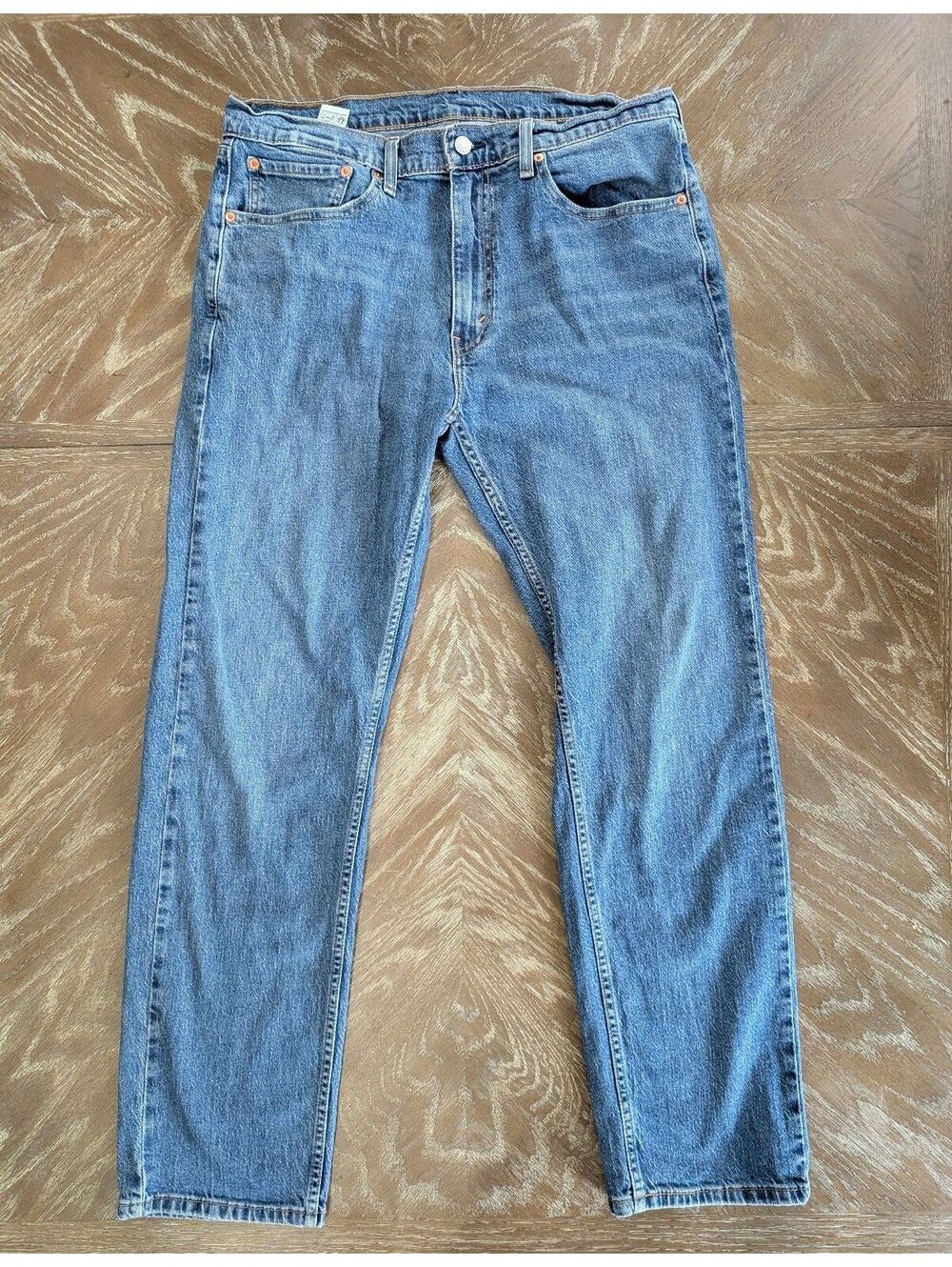 Levi’s 505 Regular Fit Straight Leg Jeans Blue Denim Men's Size 36x32
